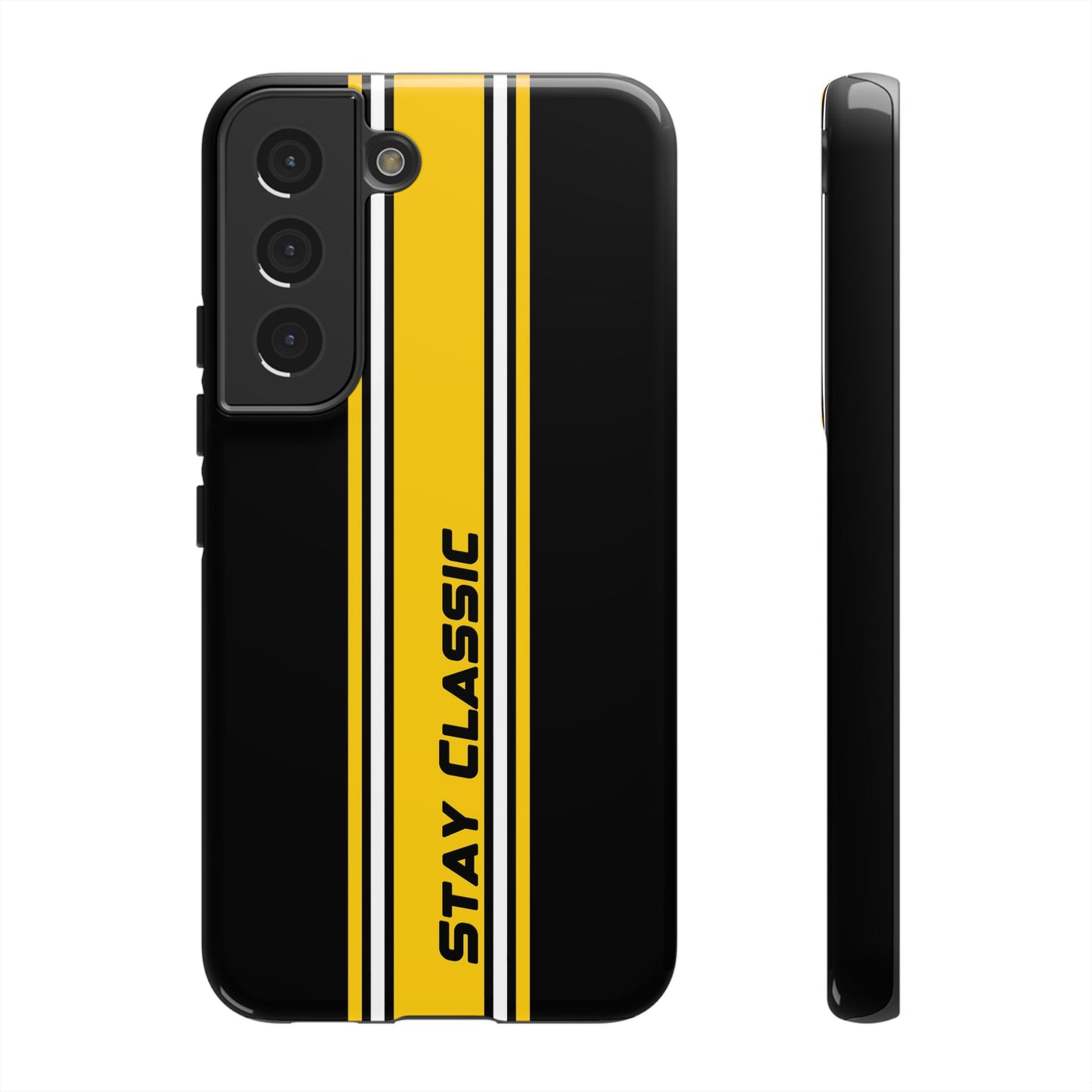 Stay Classic Tough Case – Minimalist Racing Design