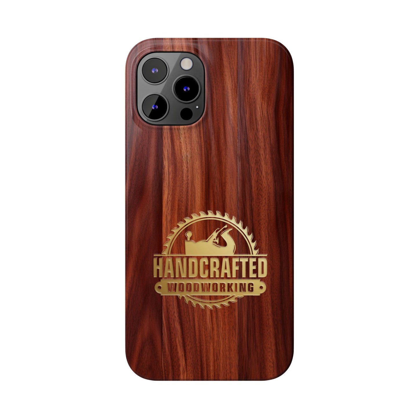 Woodworking Logo Slim Cases, iPhone