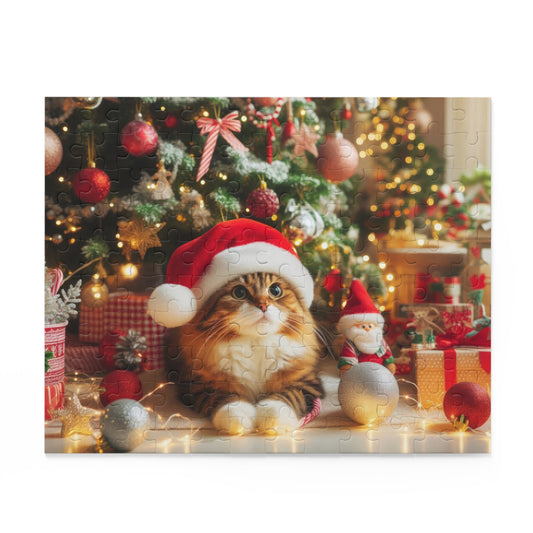 Merry Christmas Kitten (120, 252, 500-Piece)