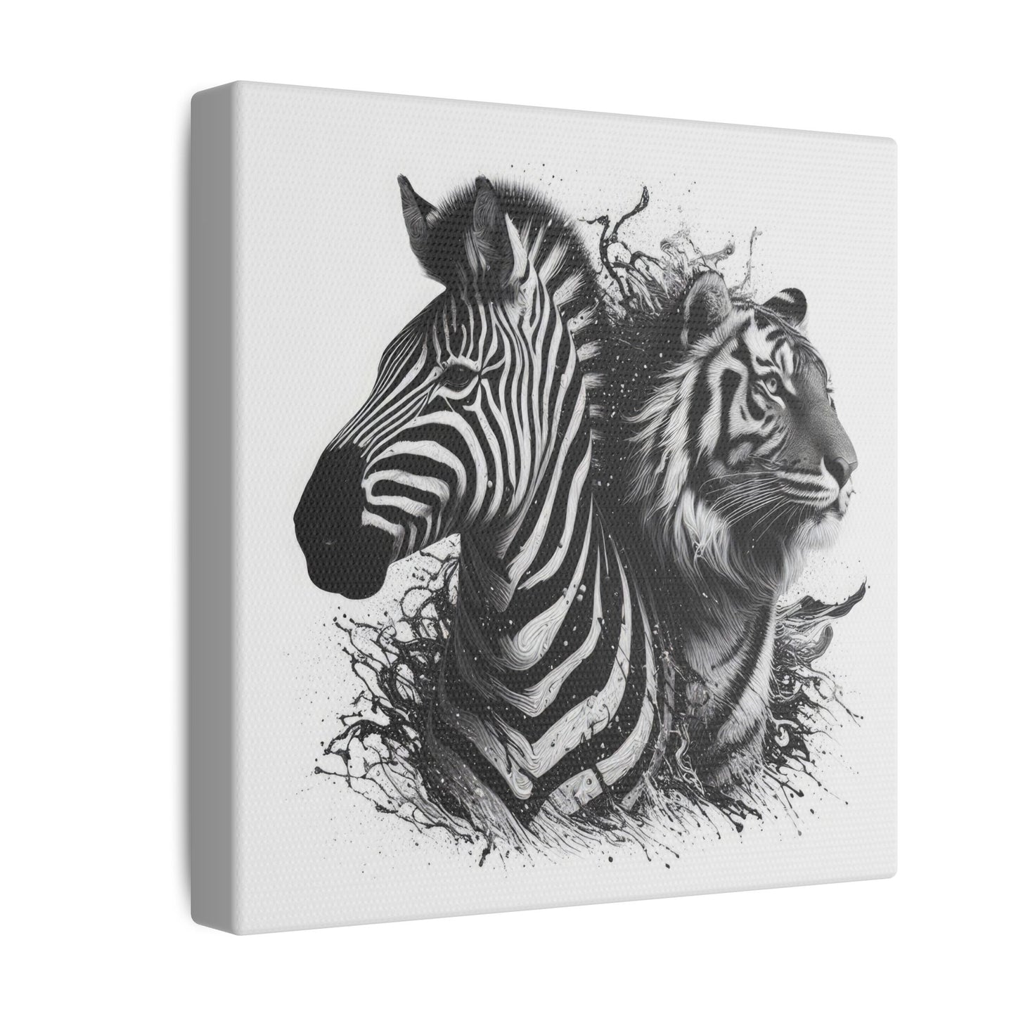 Stripes and Shadows - Canvas Print