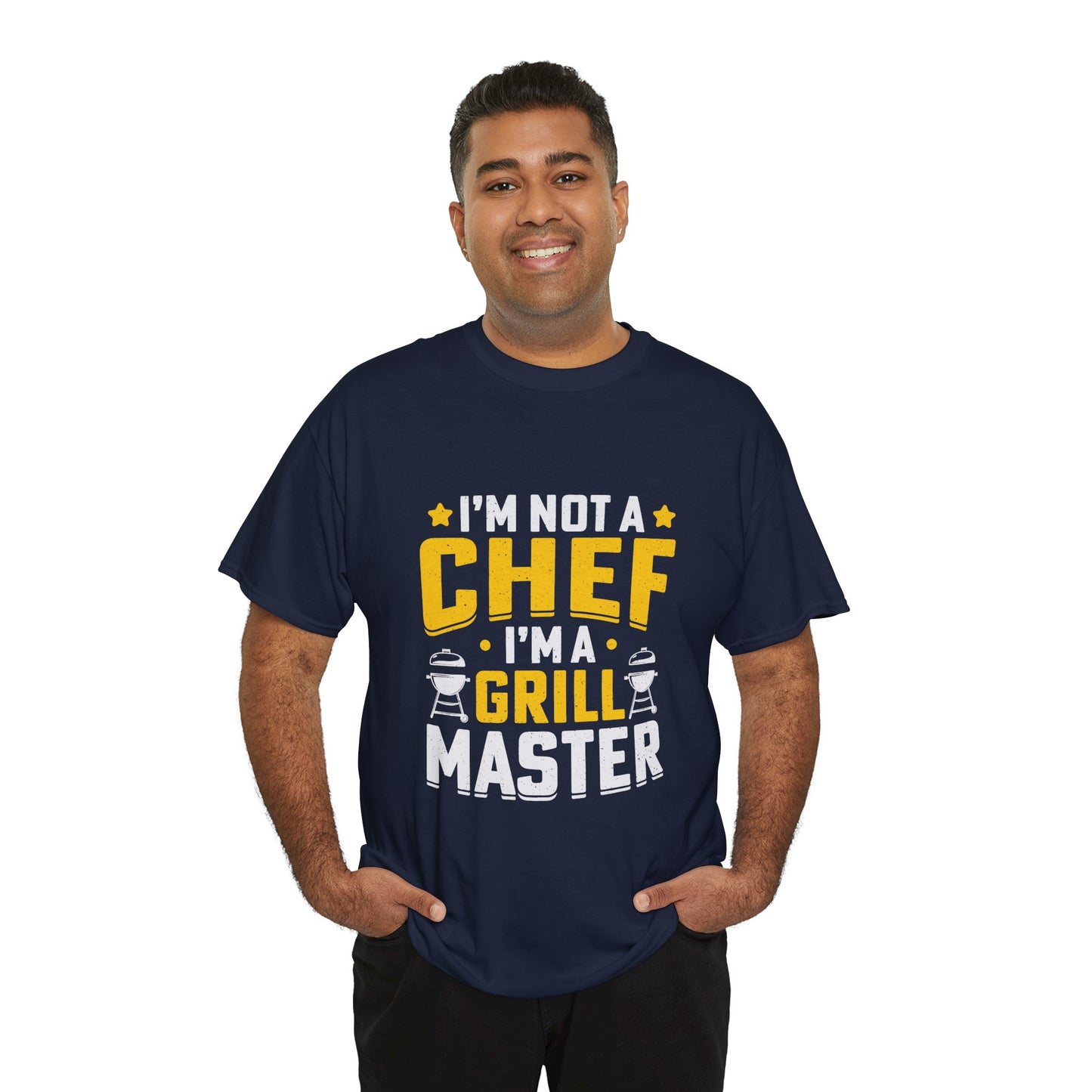 Grill Master Unisex Heavy Cotton Tee - Perfect Gift for BBQ Lovers
