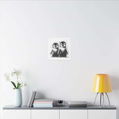 Arctic Chicks - Canvas Print