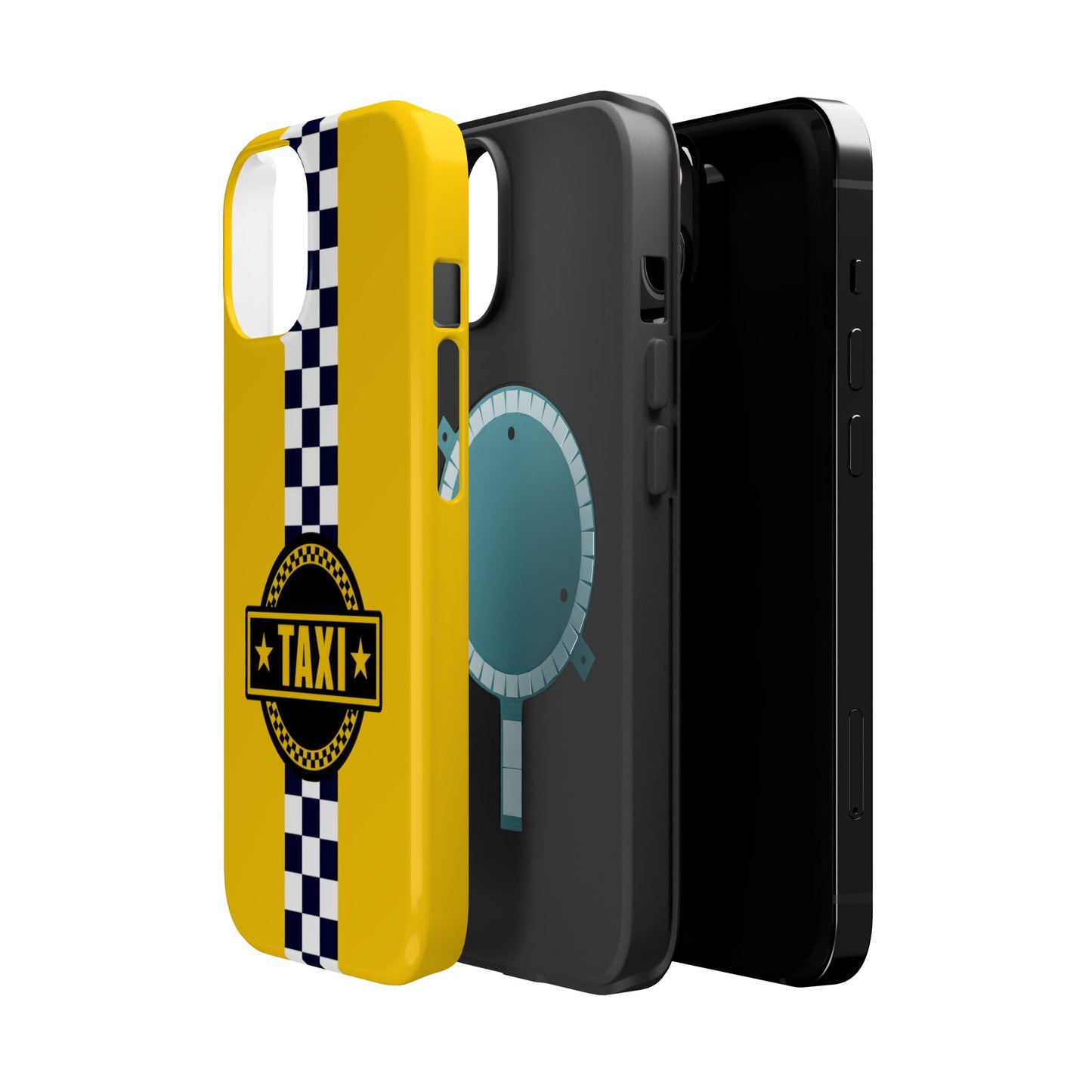 City Taxi Magnetic iPhone Cases