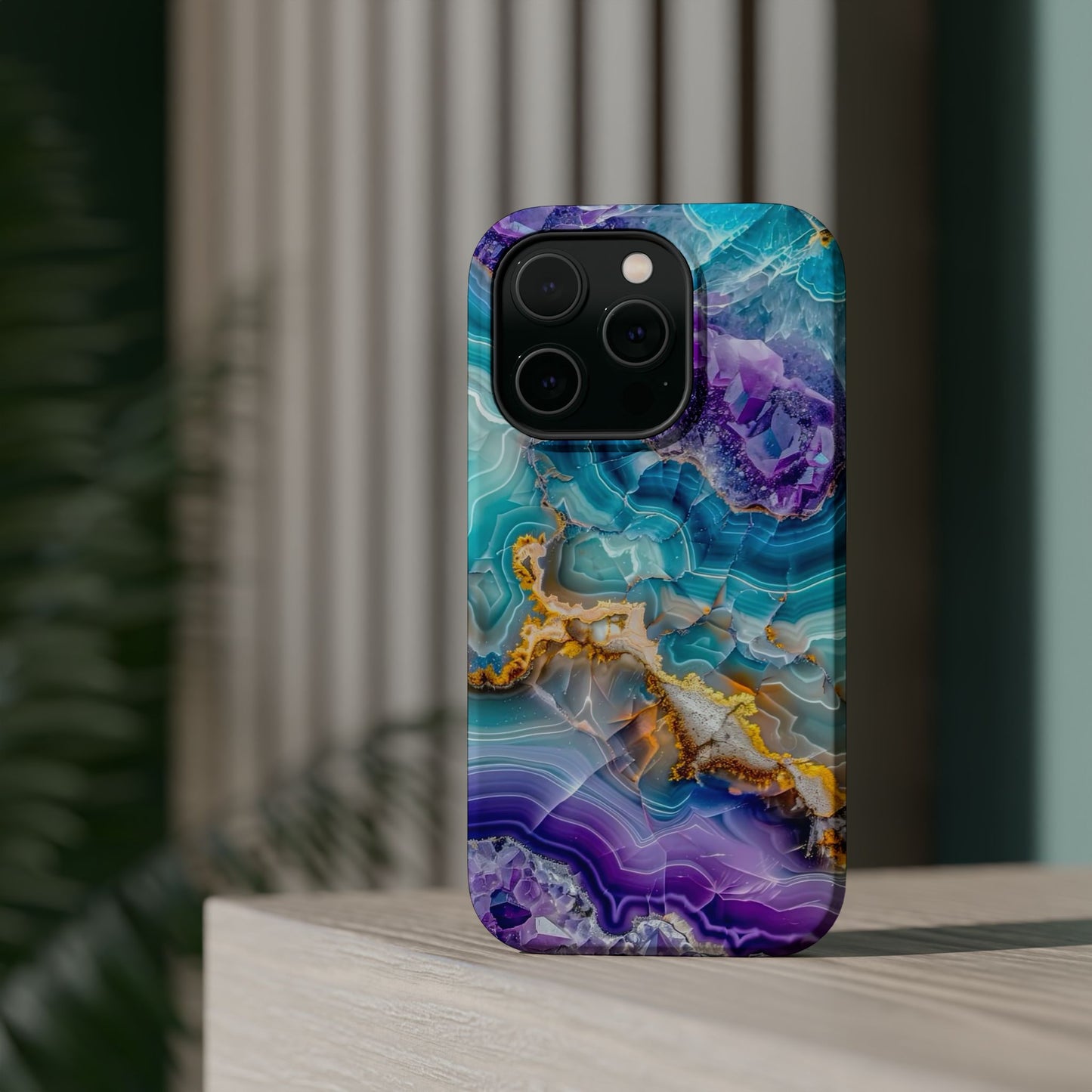 Turquoise Veil Magnetic Phone Case