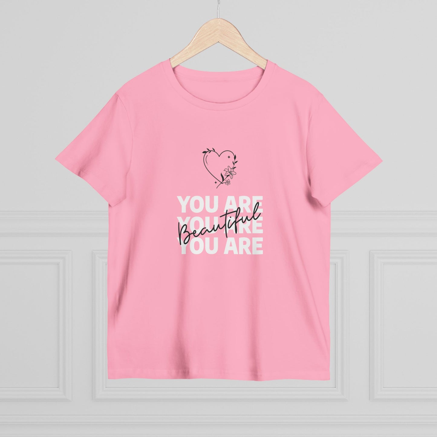 You Are Beautiful Women’s Maple Tee