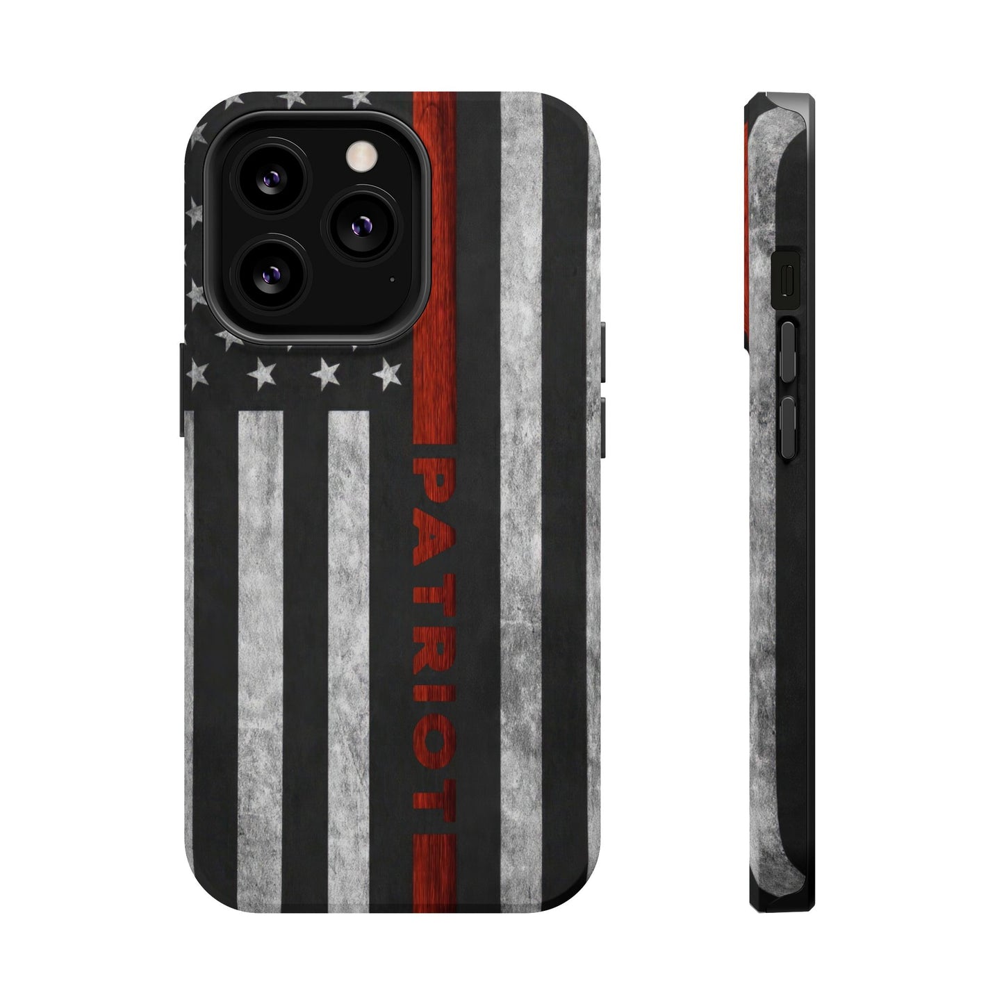 Red Line Magnetic Phone Cases, Firefighter Gift