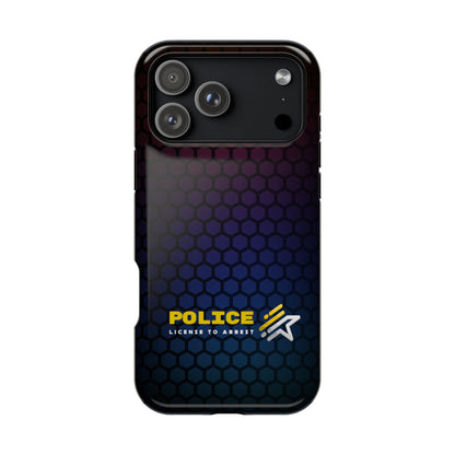Police Magnetic iPhone Cases, License To Arrest