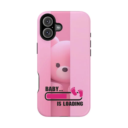 Cute Baby Loading Magnetic Phone Case, Expecting Parents Gift