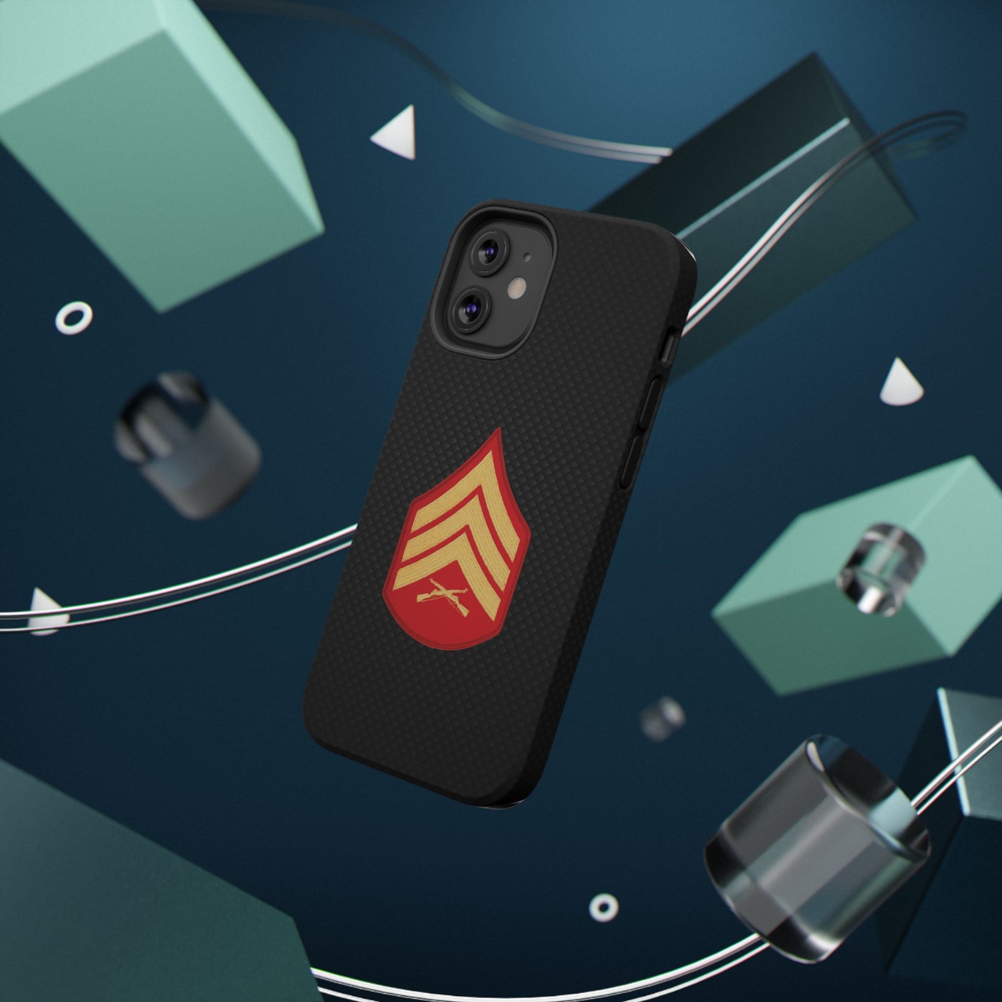 Rank Insignia Impact-Resistant Cases, Sergeant