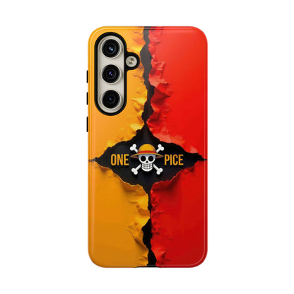 One Piece Samsung Tough Phone Case, Pirate Adventure Design