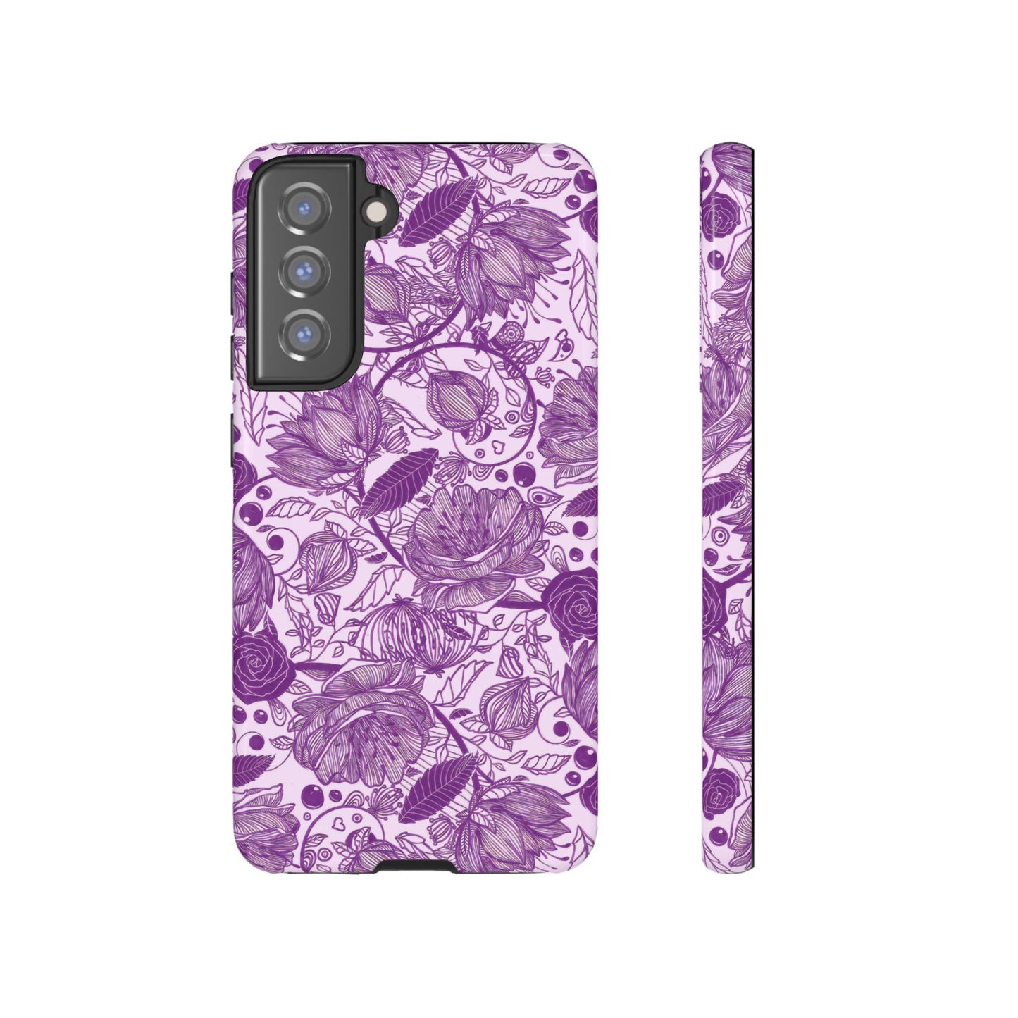 Graphical Garden: Purple Edition Tough Cases