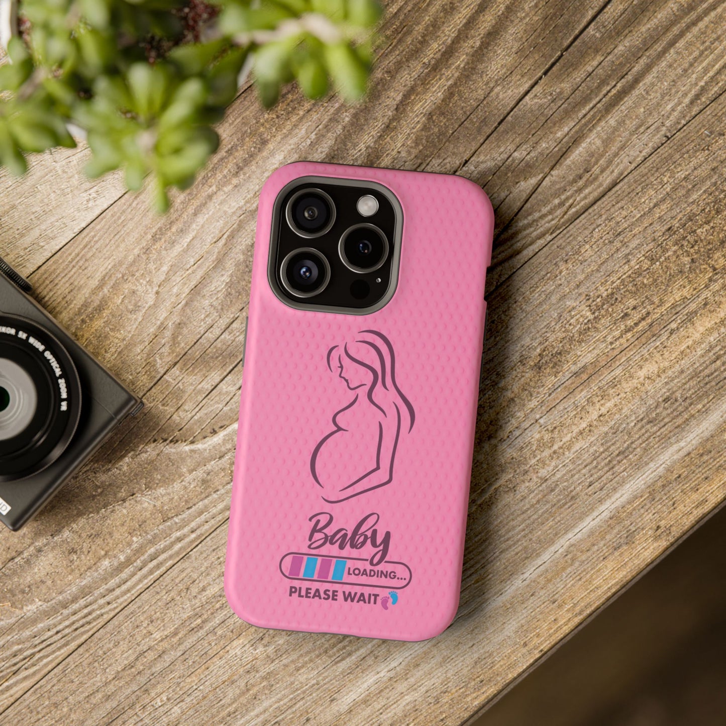 Baby Loading Magnetic Phone Case, Pregnancy Announcement Gift
