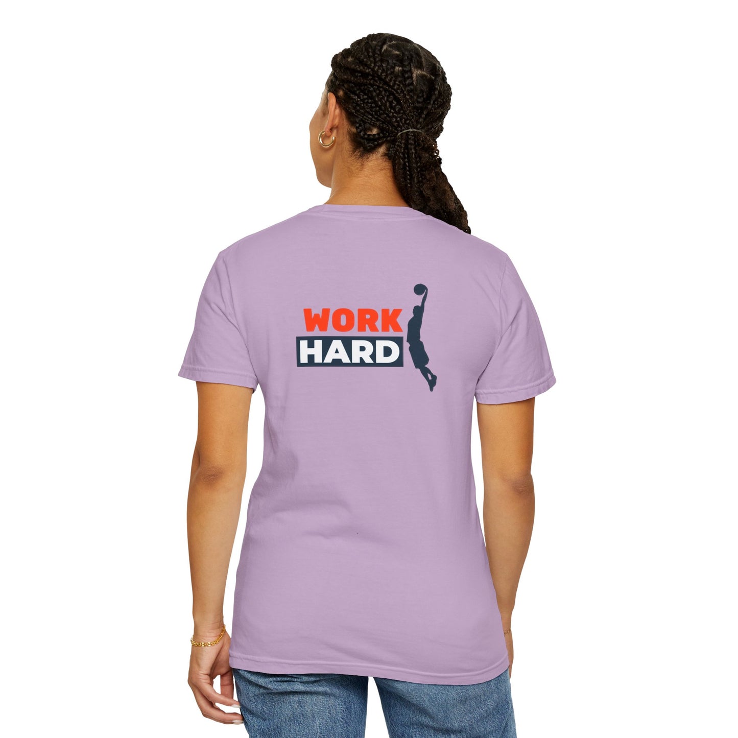 Work Hard Unisex Garment-Dyed T-shirt