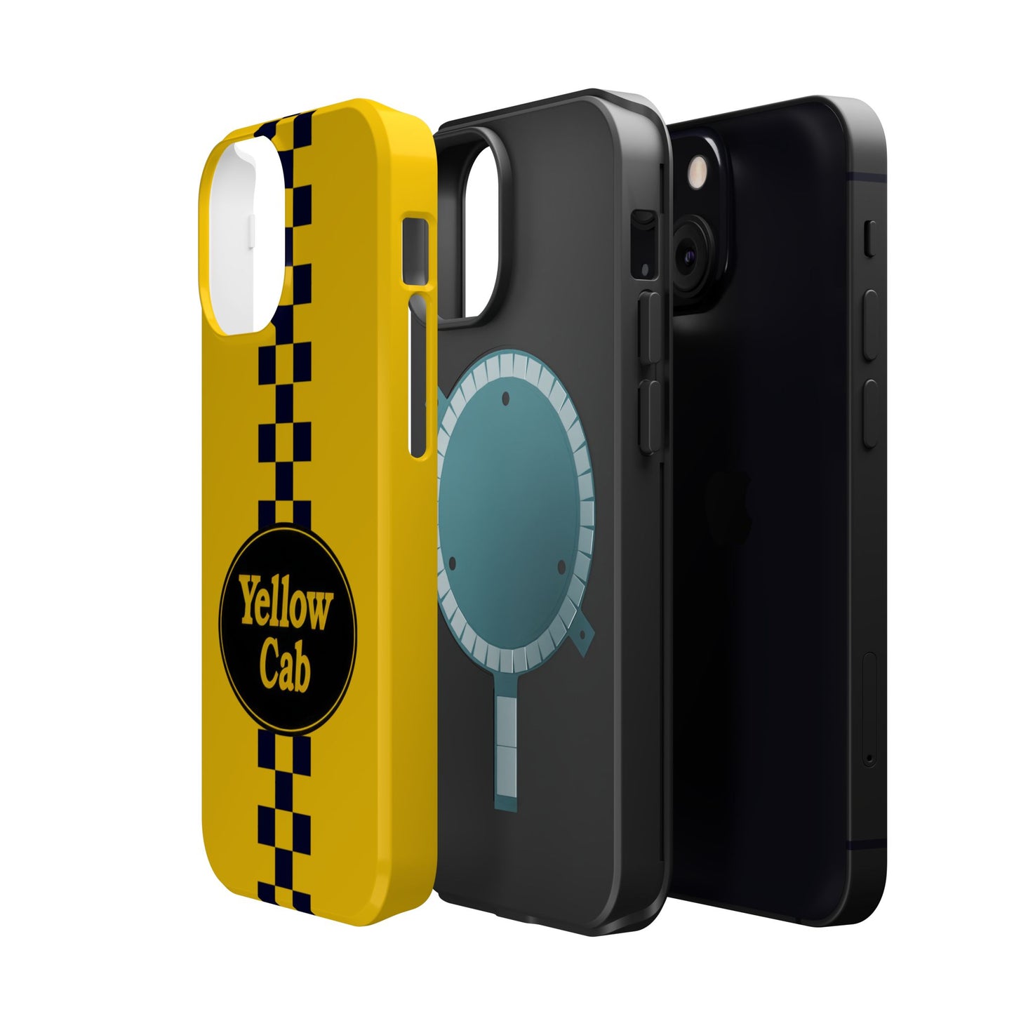 Yellow Cab Magnetic Phone Cases, Taxi Driver