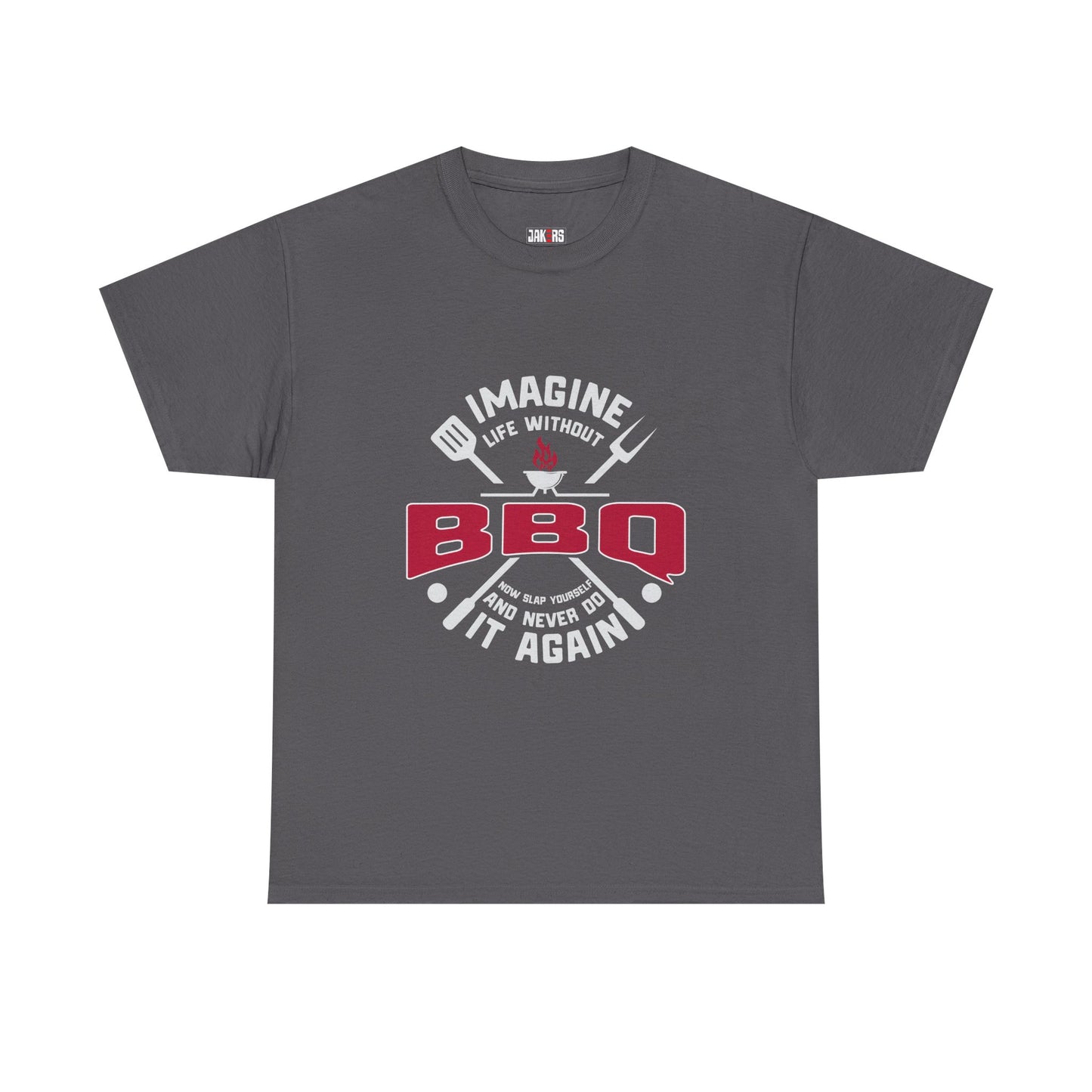 BBQ Lovers Unisex Heavy Cotton Tee - 'Imagine Life Without BBQ'
