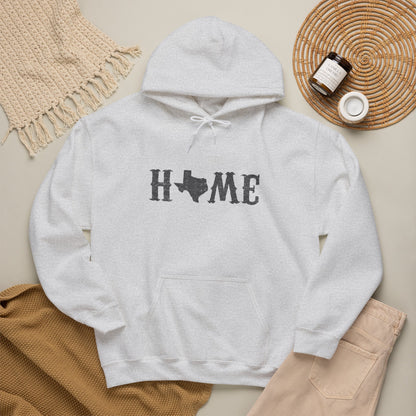 Texas Home Unisex Heavy Blend Hoodie | Cozy State Pride Sweatshirt
