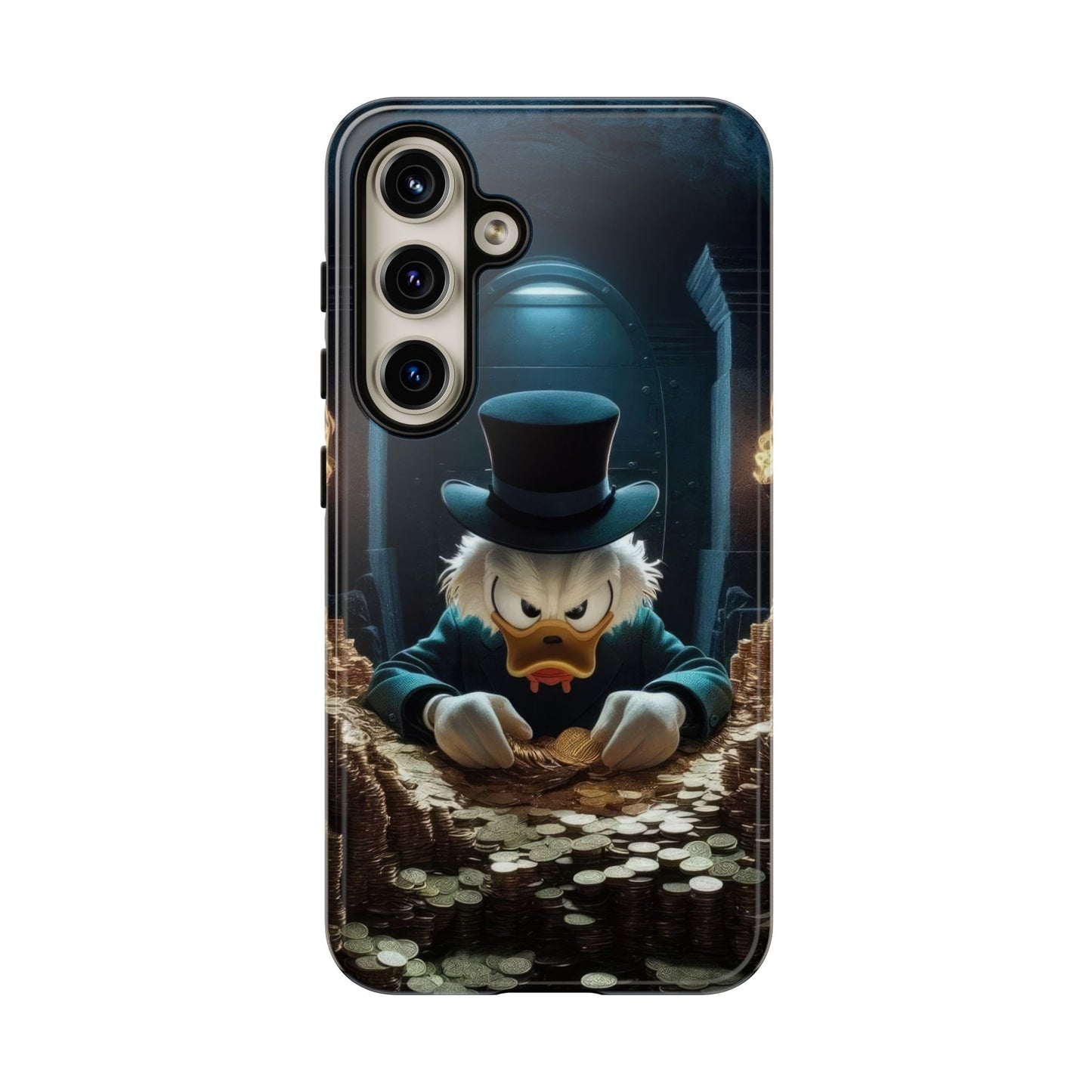 Scrooge McDuck Samsung Phone Case for Cartoon Lovers