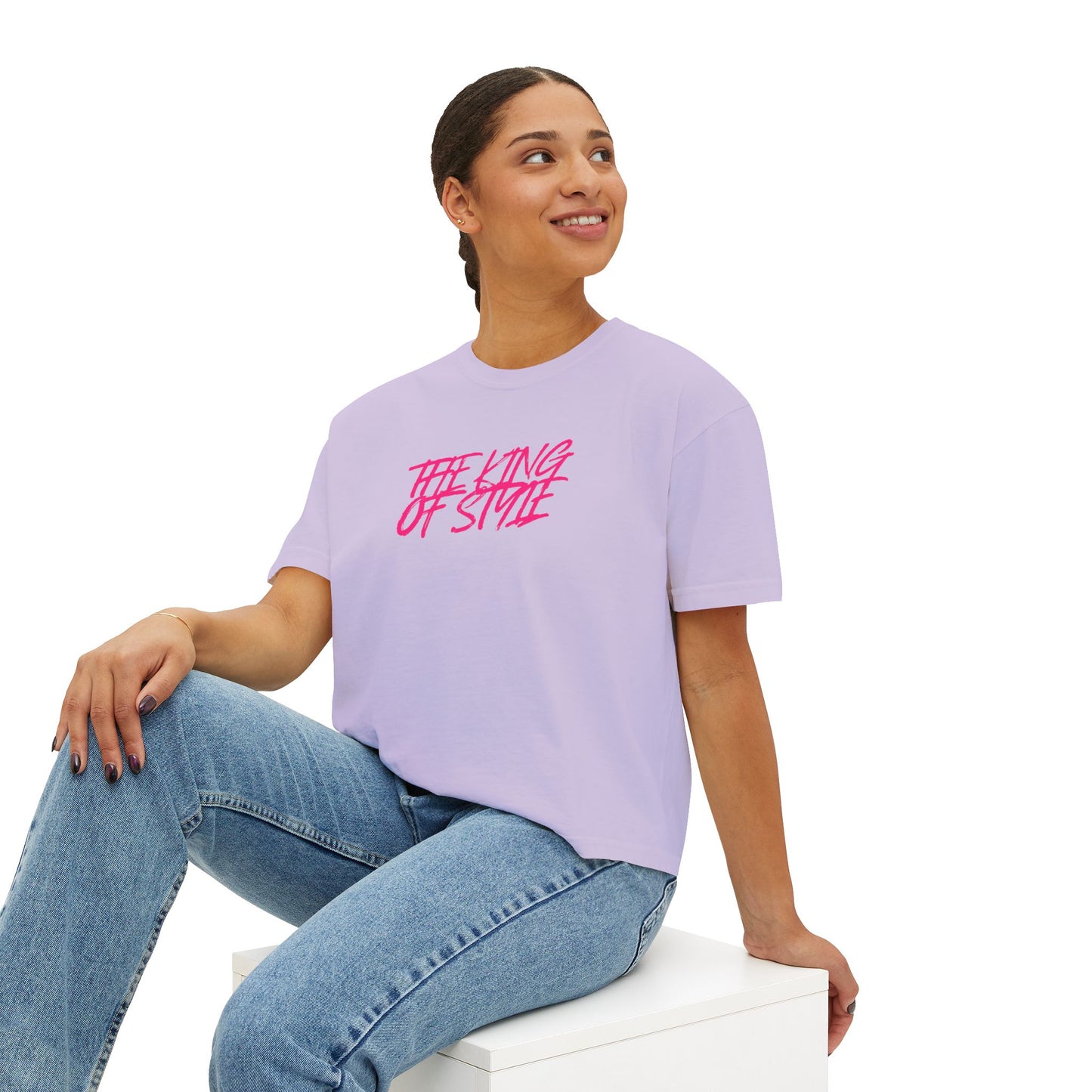 The King Of Style Women's Boxy Tee