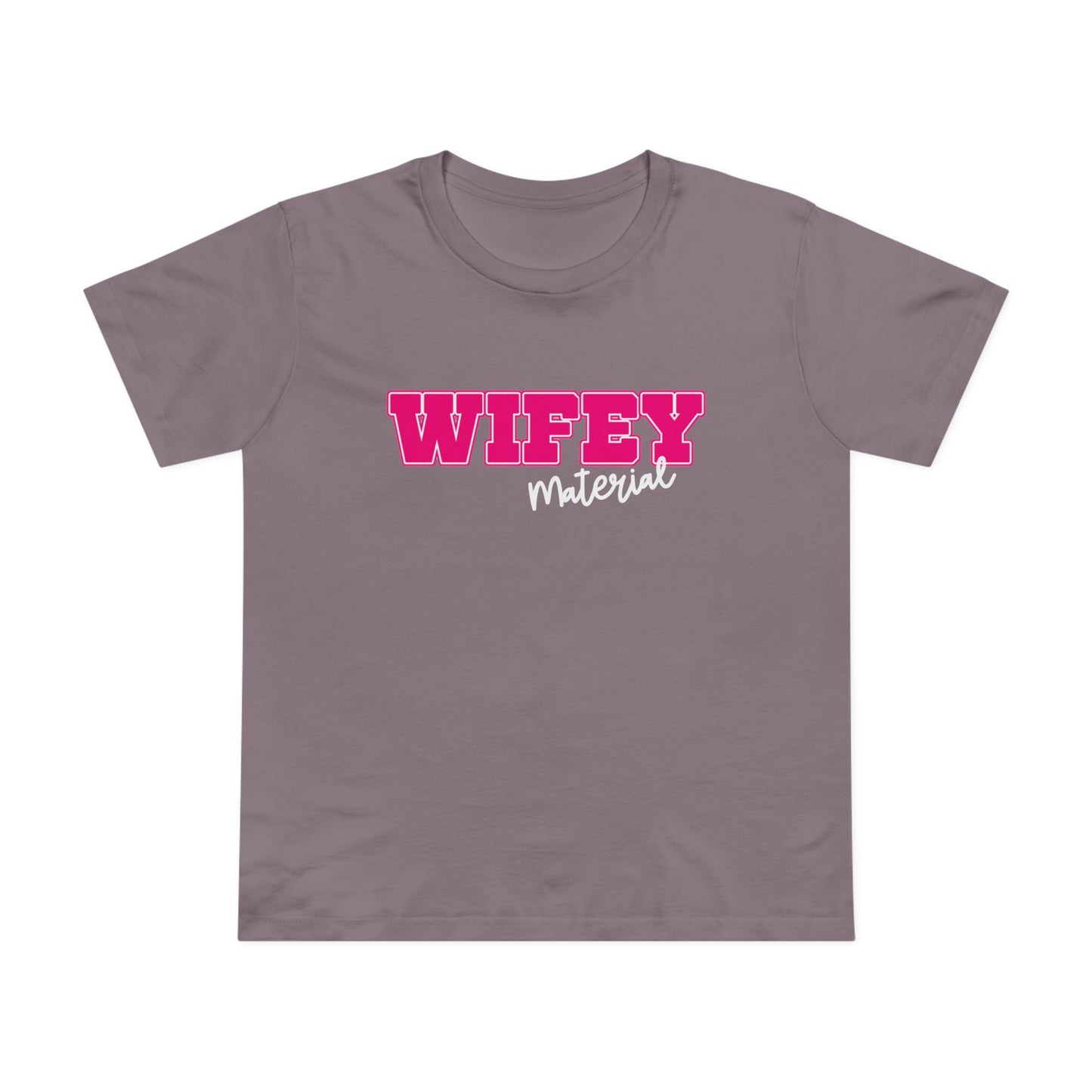 Wifey Material Women’s Maple Tee