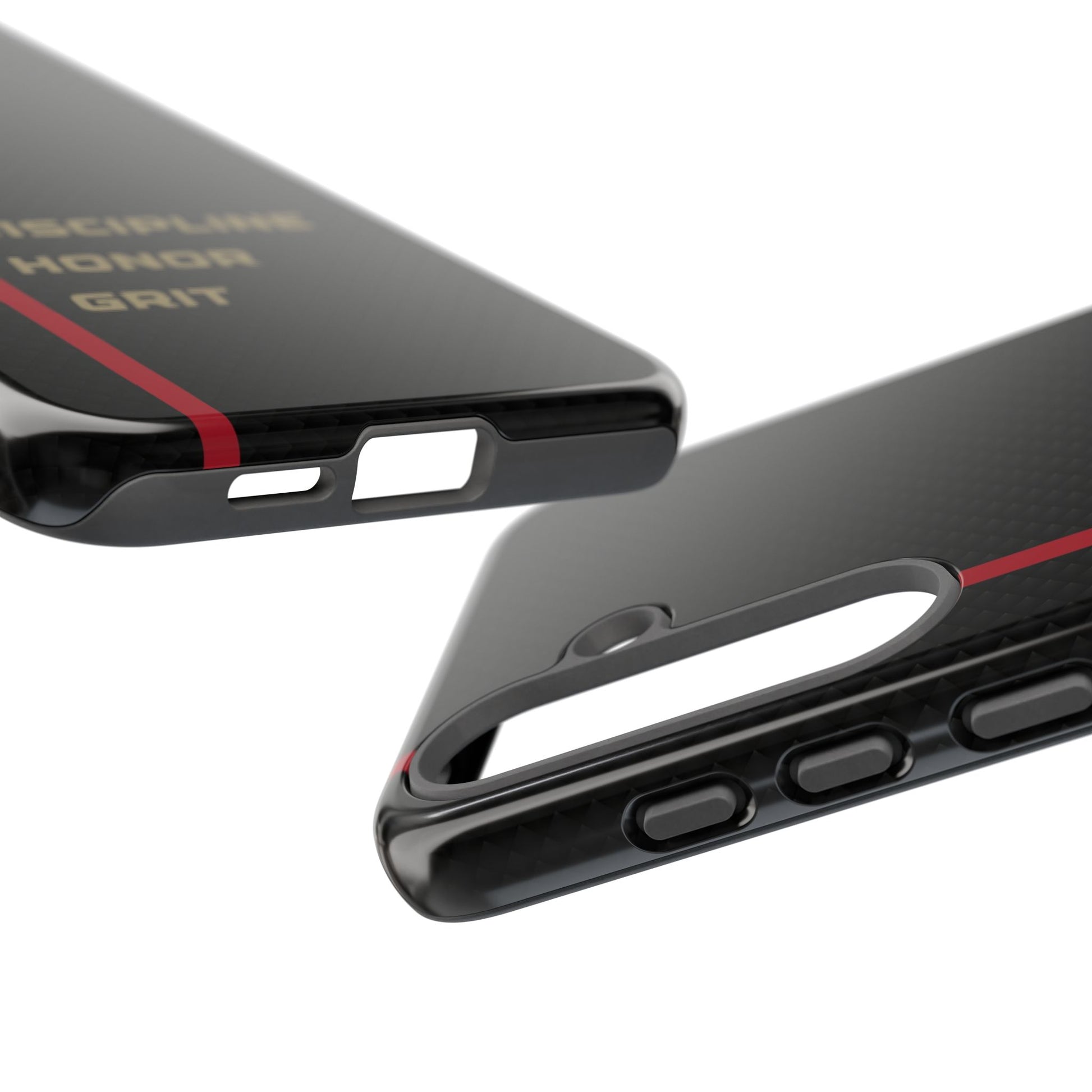 Discipline, Honor, Grit Impact-Resistant Phone Case