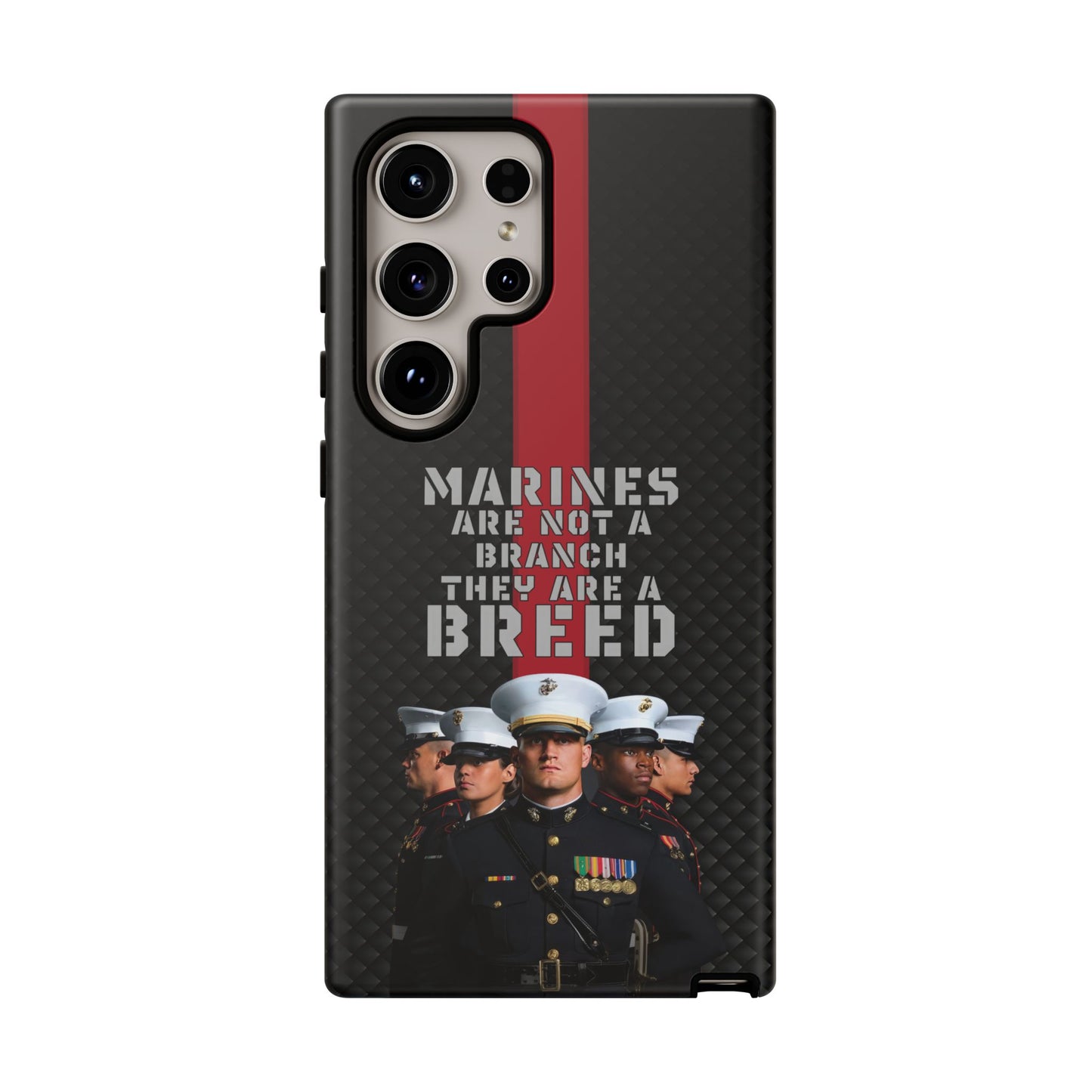 Marine Corps Samsung Tough Phone Case - Proud Military Supporter