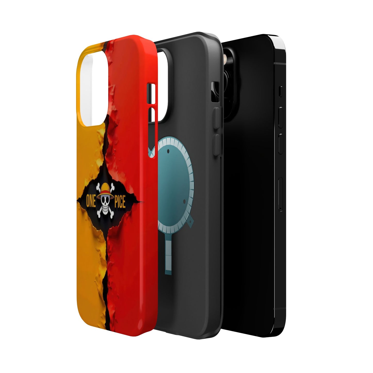 Bold One Piece Magnetic Tough Cases, Anime Phone Cover