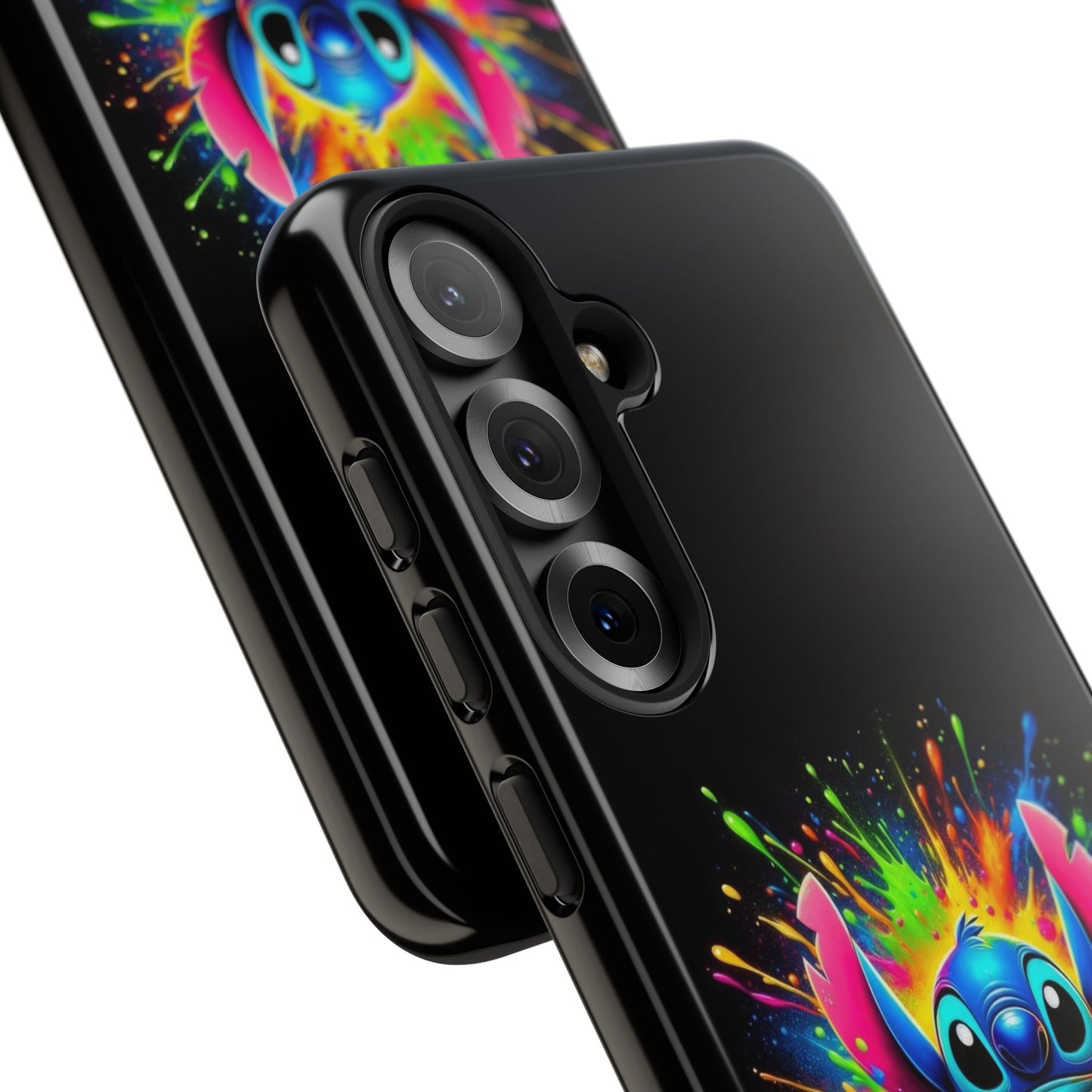 Colorful Samsung Cartoon Phone Cases, Stitch Phone Cover