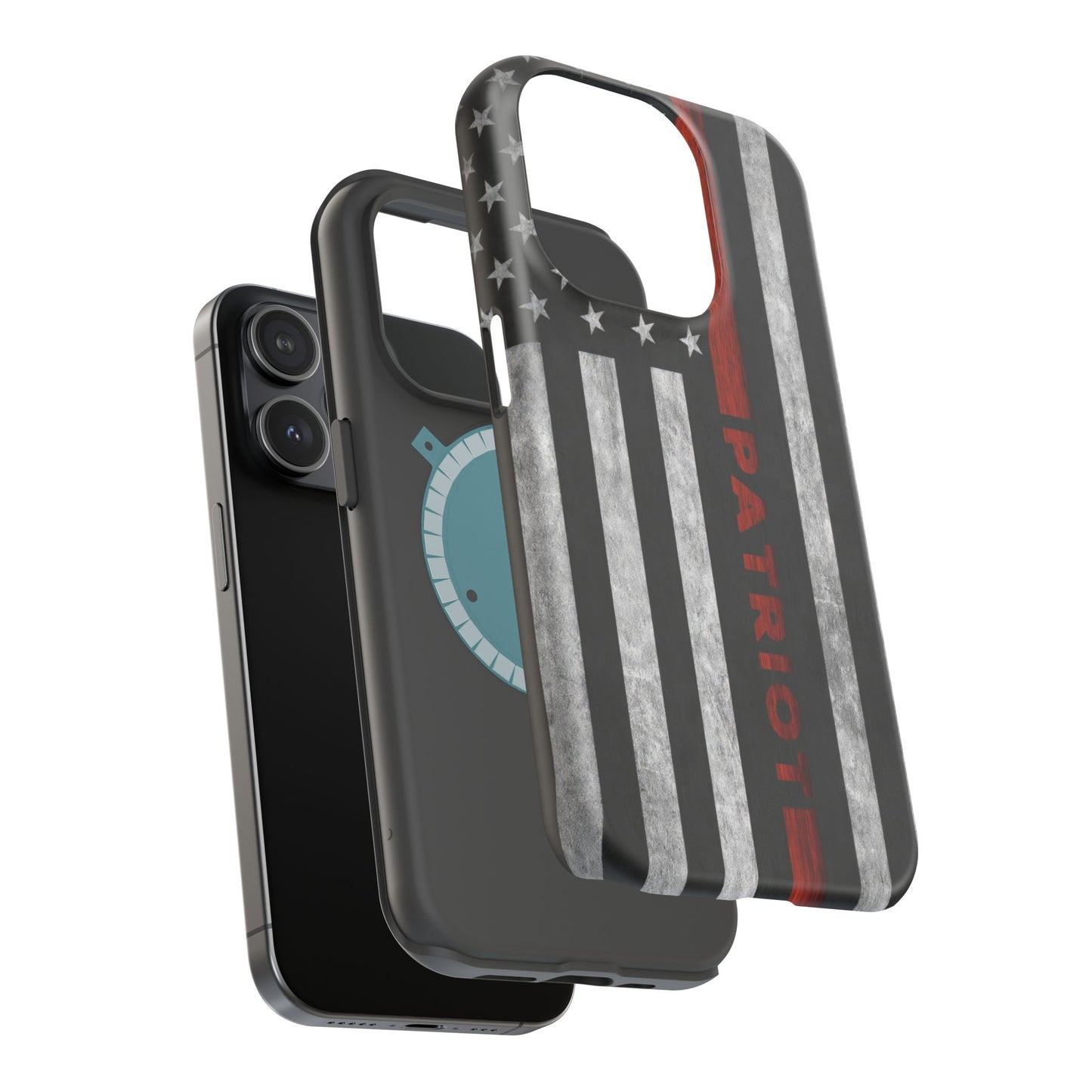 Red Line Magnetic Phone Cases, Firefighter Gift