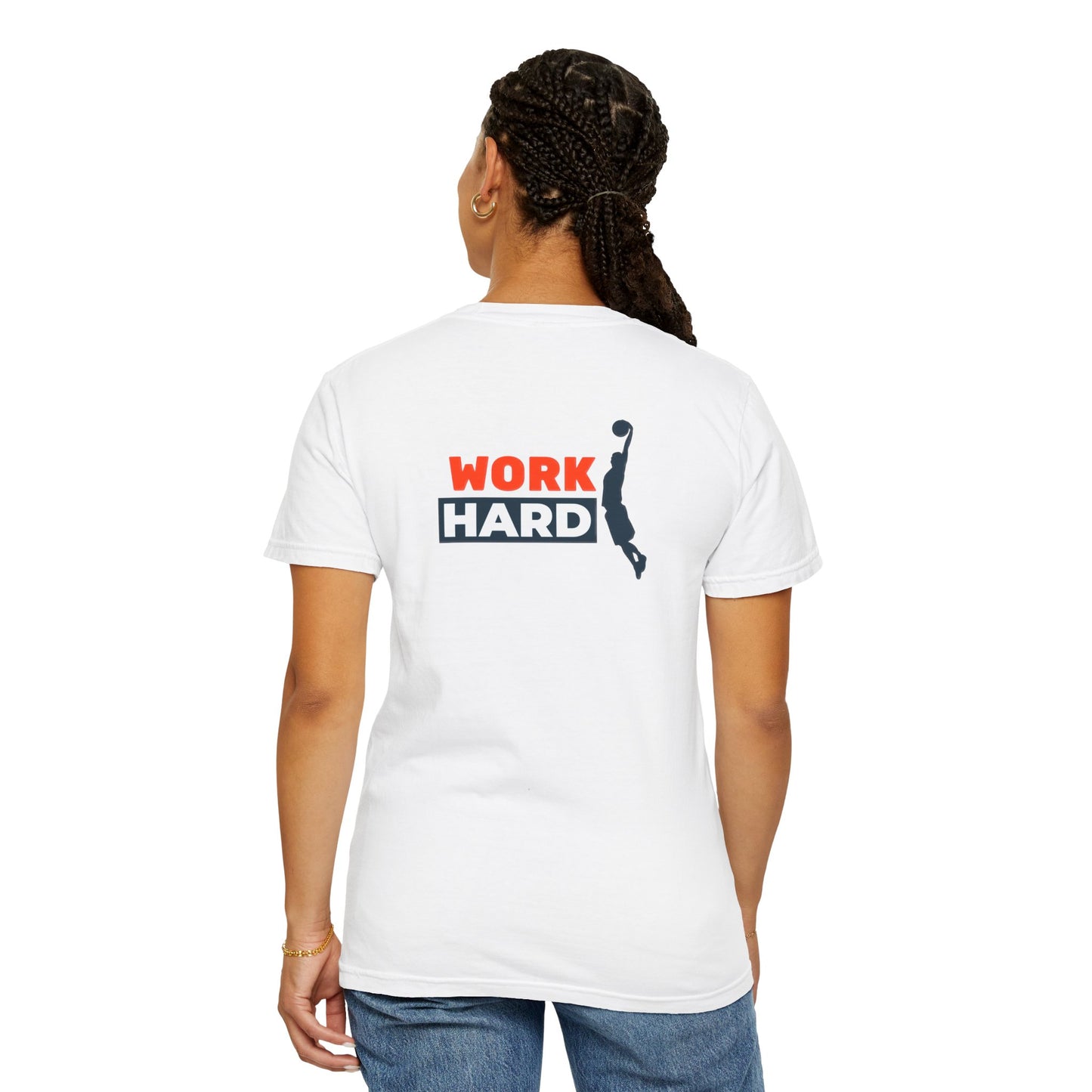 Work Hard Unisex Garment-Dyed T-shirt