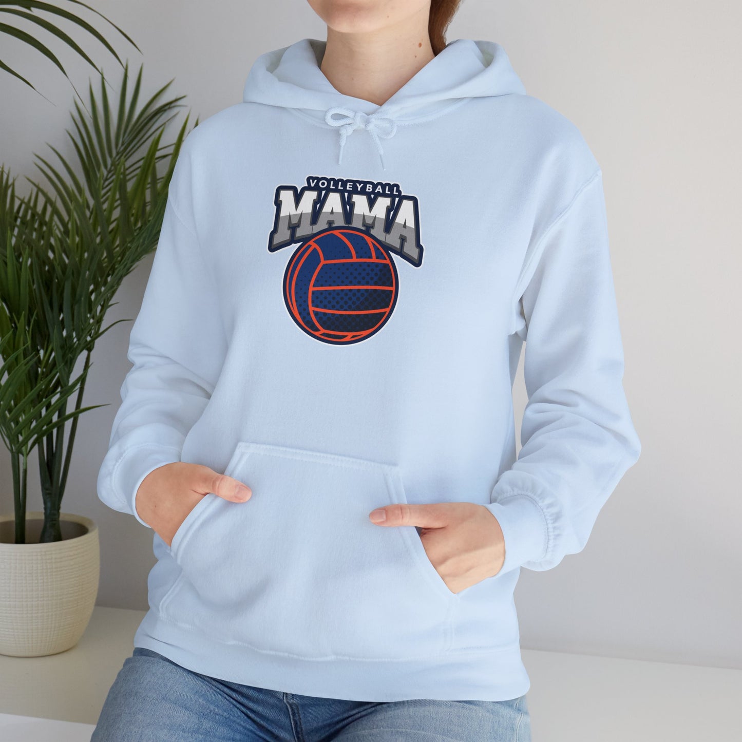 Volleyball Mama Unisex Heavy Blend™ Hooded Sweatshirt