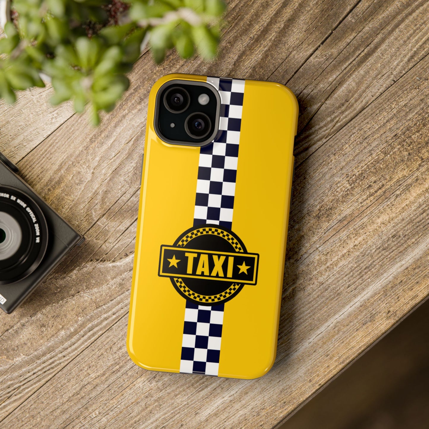 City Taxi Magnetic iPhone Cases