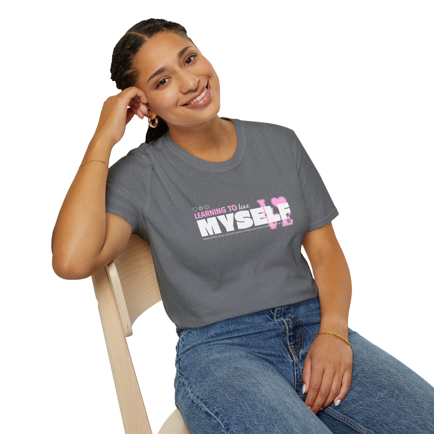 Learning To Love Myself Unisex Softstyle T-Shirt