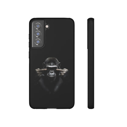 Edgy Gorilla Samsung  Phone Case - Funny Gift for Animal Lovers