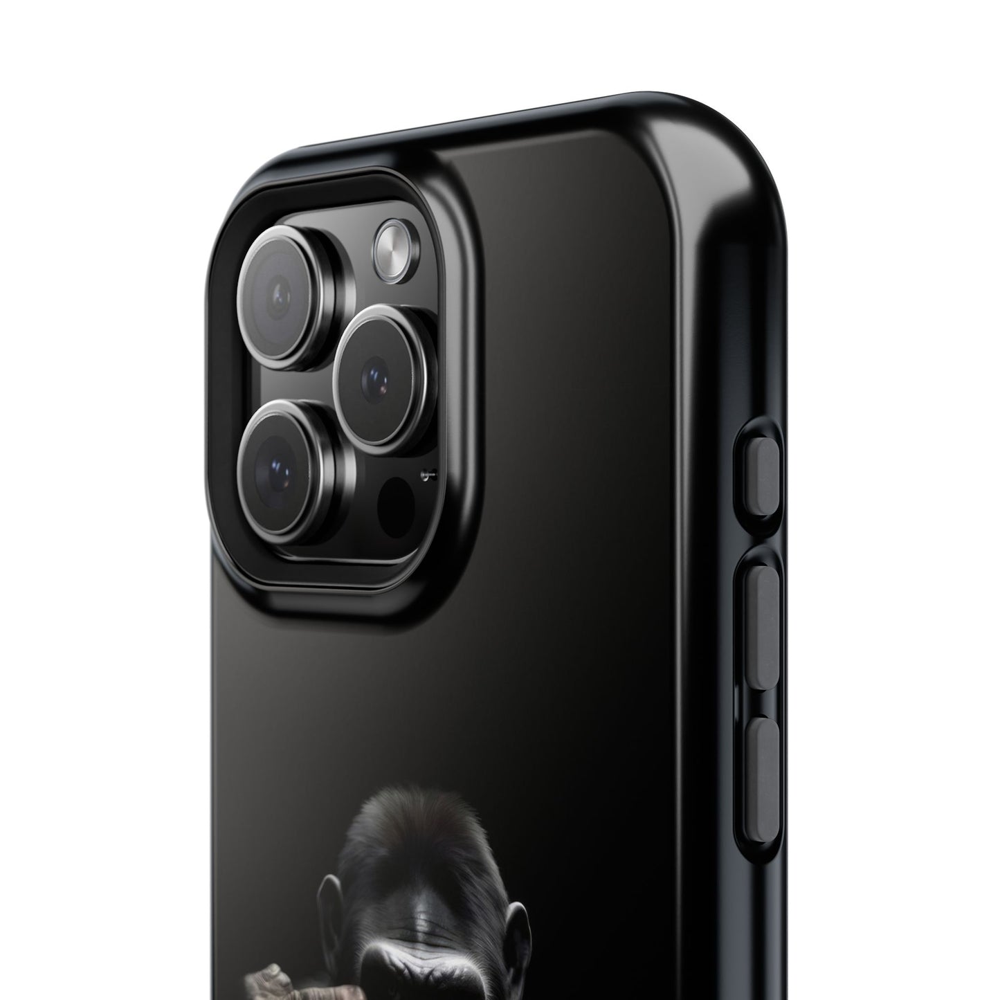 Edgy Gorilla Magnetic iPhone Case, Unique Cell Phone Cover