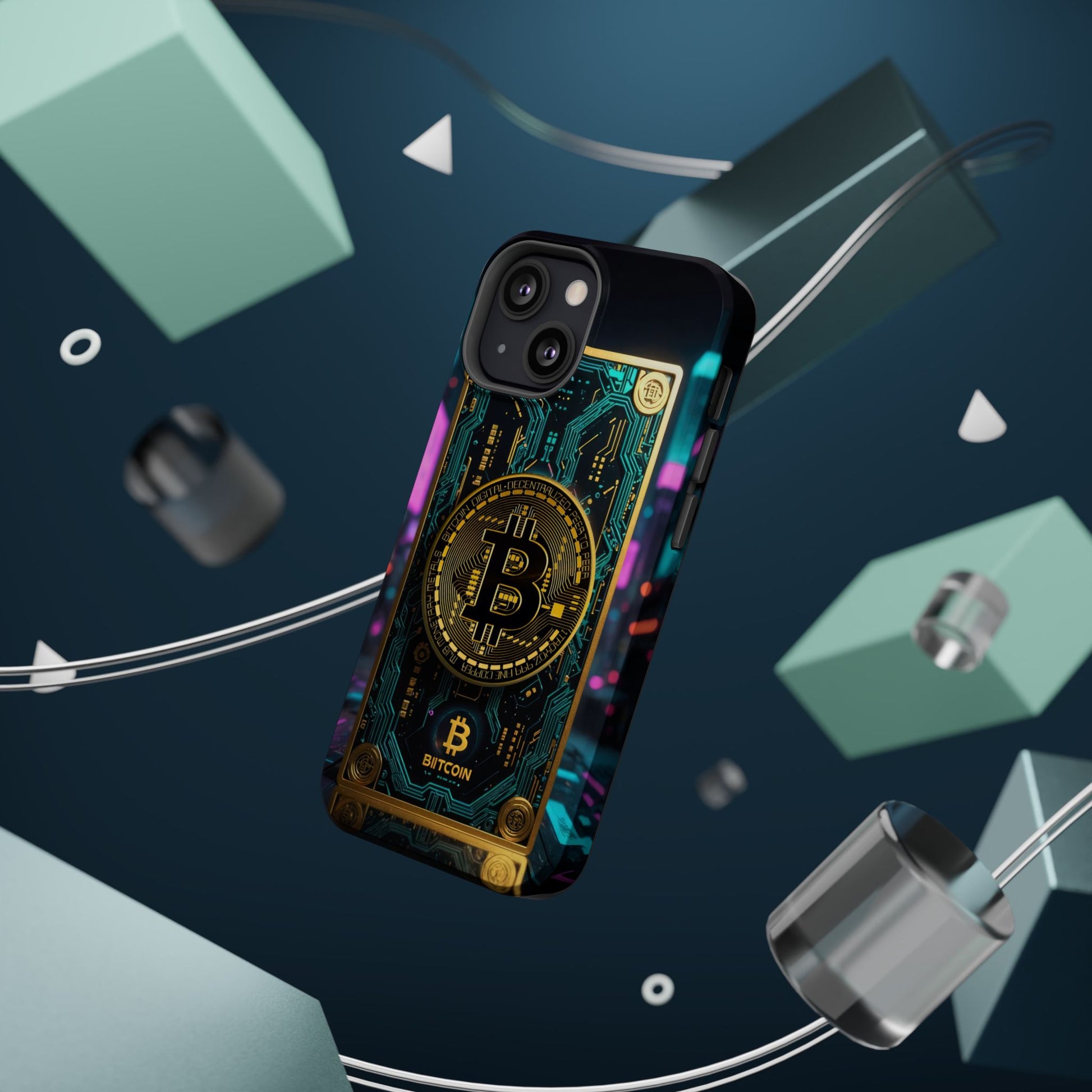 Bitcoin Magnetic Phone Case, Unique Phone Cover