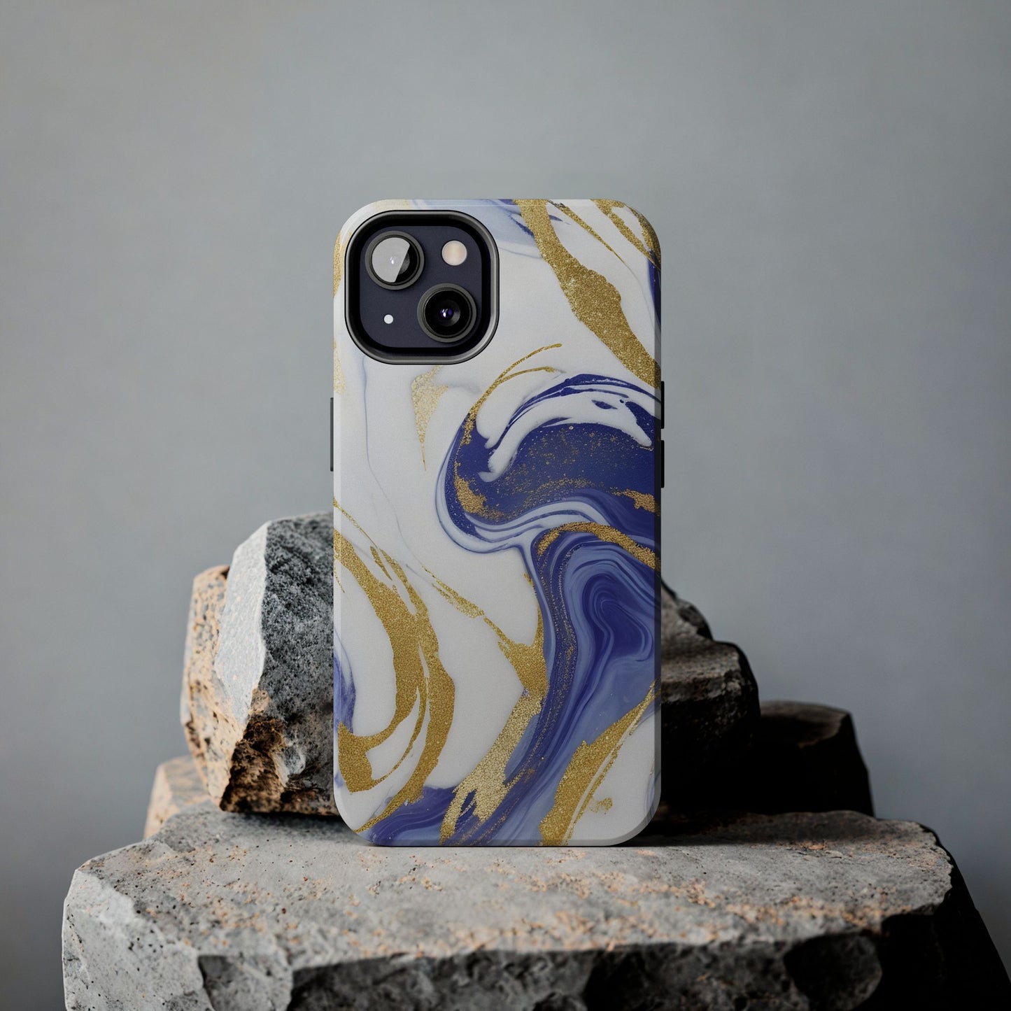 Elegant Marble Phone Case, Stylish Tech Accessory