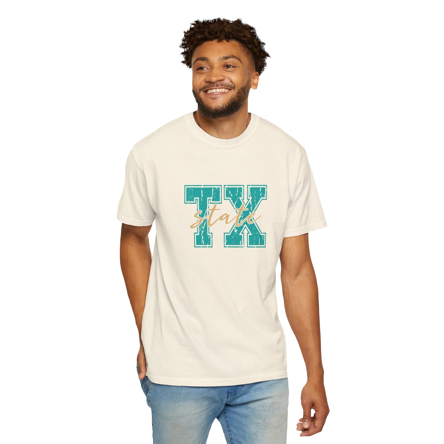 TX State Unisex Garment-Dyed T-shirt