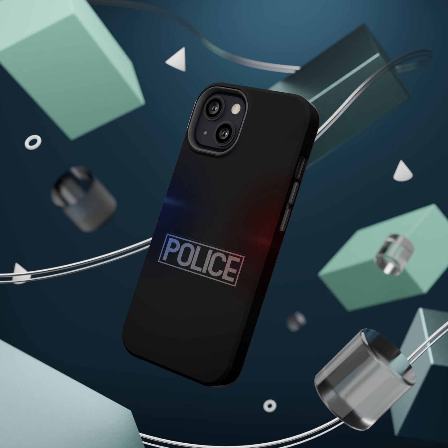 Police Magnetic Phone Case