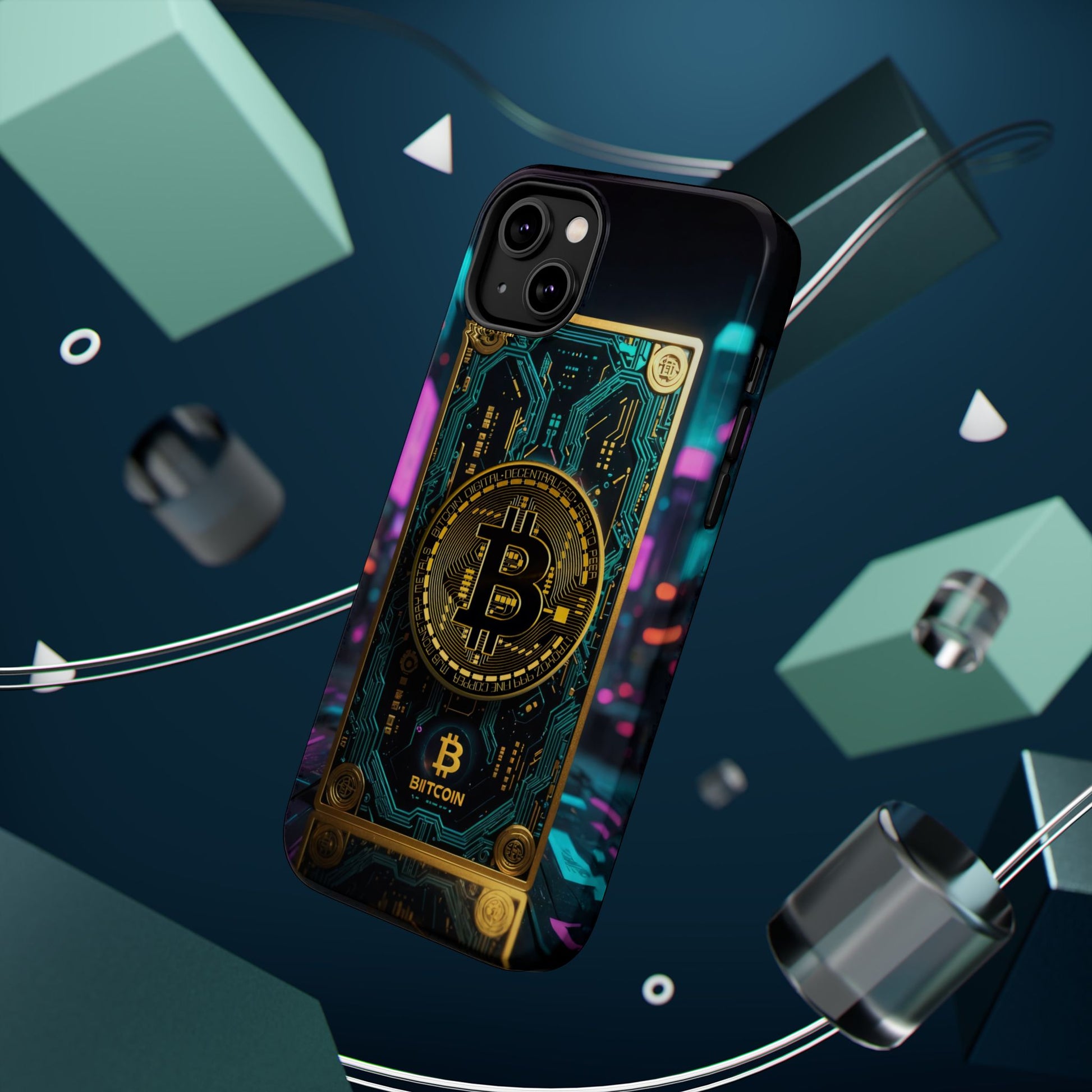 Bitcoin Magnetic Phone Case, Unique Phone Cover