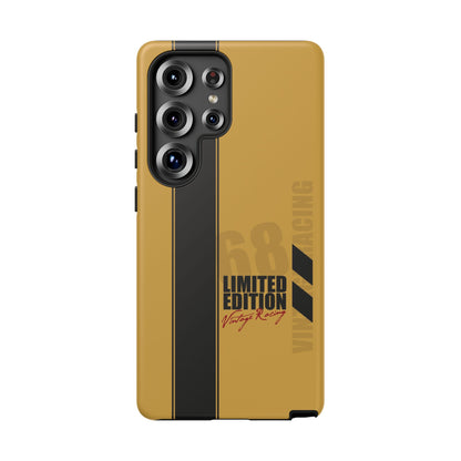 Vintage Racing 68 Tough Case, Retro Racecar Design