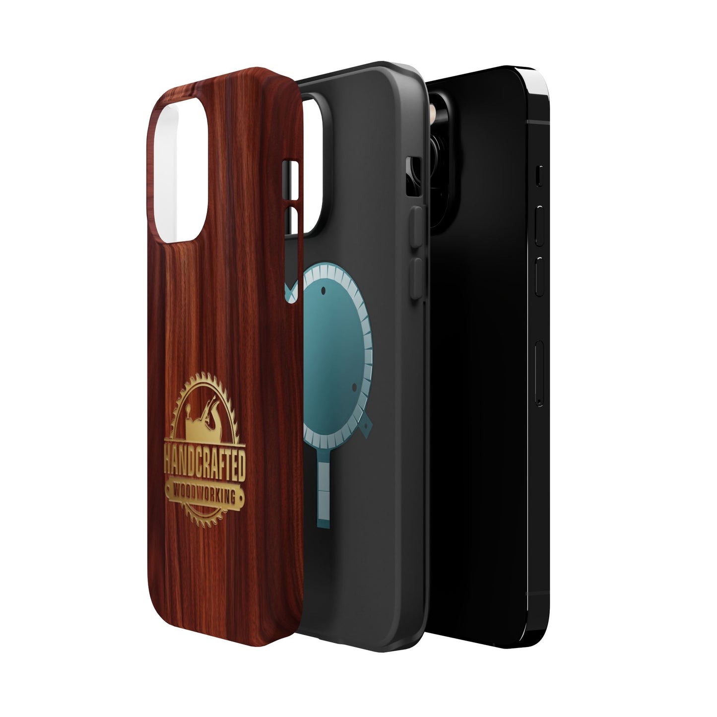 Woodworking Logo Magnetic iPhone Case