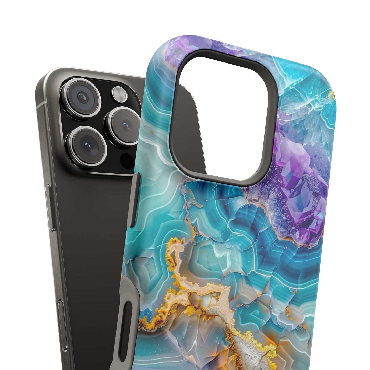 Turquoise Veil Magnetic Phone Case