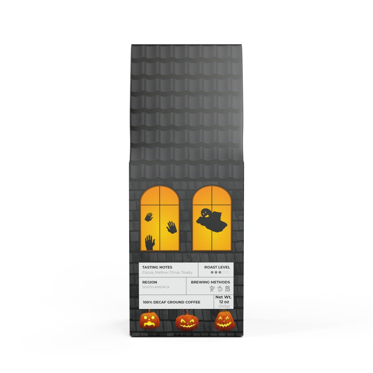 Cursed Cocoa Decaf, Trapper Peak Decaf Coffee Blend