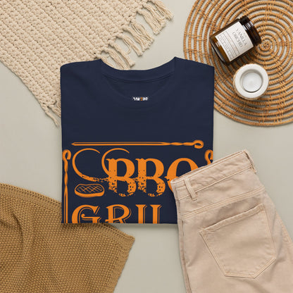 BBQ Grill Crew Unisex Heavy Cotton Tee - Perfect for BBQ Lovers and Summer Gatherings