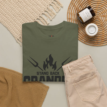 Funny Grilling Grandpa Tee - Heavy Cotton Shirt