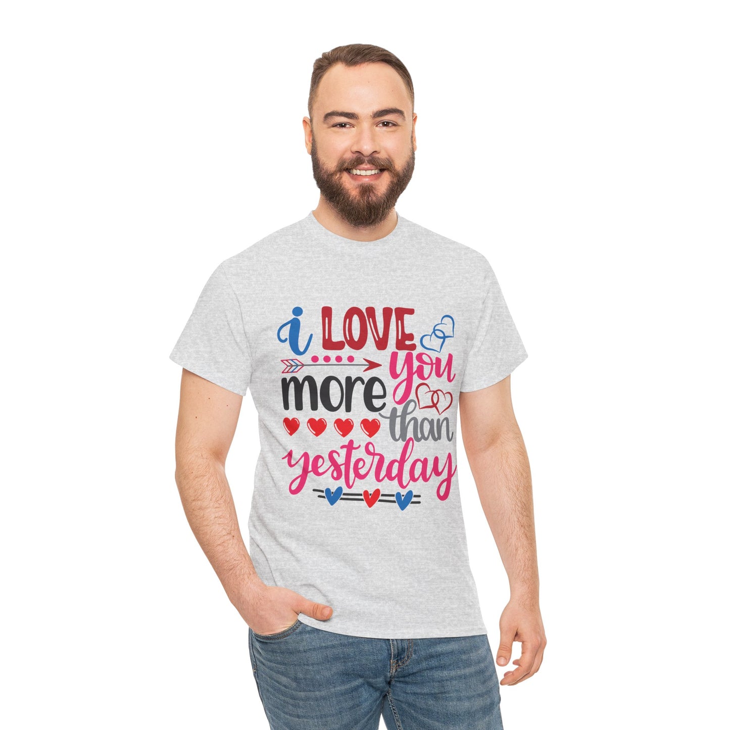I Love You More Than  Tee, Anniversary Gift Shirt