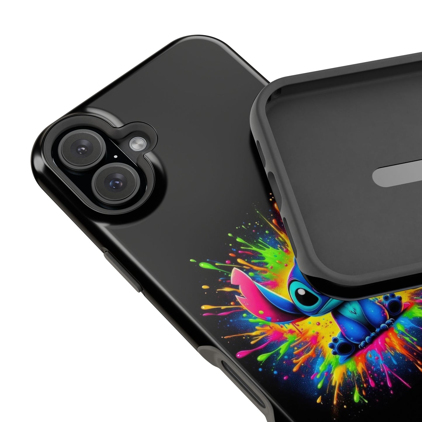 Colorful Cartoon Phone Case, Magnetic Tough Cover