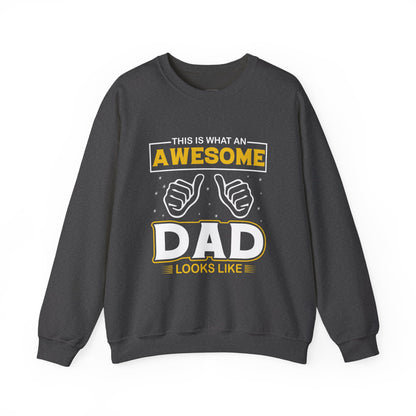 Awesome Dad Unisex Crewneck Sweatshirt