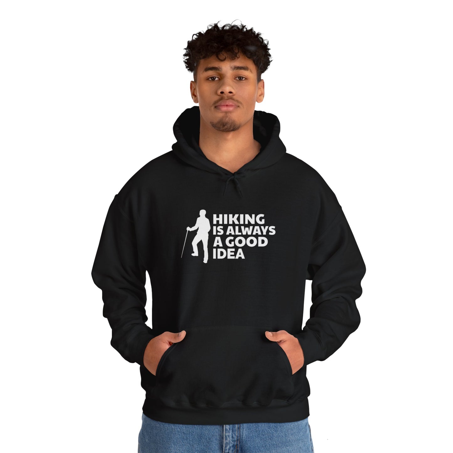 Hiking Is Always A Good Idea Unisex Heavy Blend™ Hooded Sweatshirt