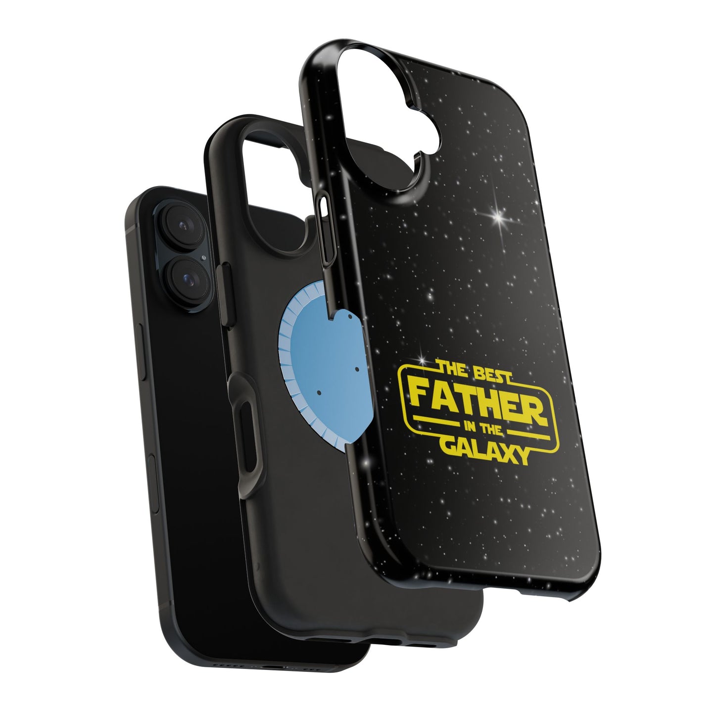 Galaxy-Themed iPhone Magnetic Case - Perfect Gift for the Best Father